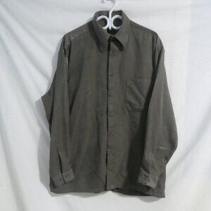 Vintage EMALE | large | Made In Canada | 100% Polyester | Casual / Dress Shirt